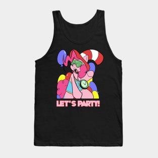 Pinkie Patreon Says "Let's Party!" Tank Top